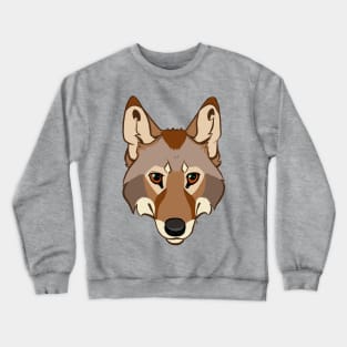 Coyote Face Crewneck Sweatshirt